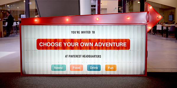 pinterest choose your own adventure