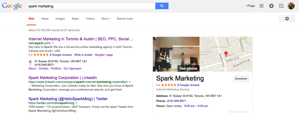 spark marketing